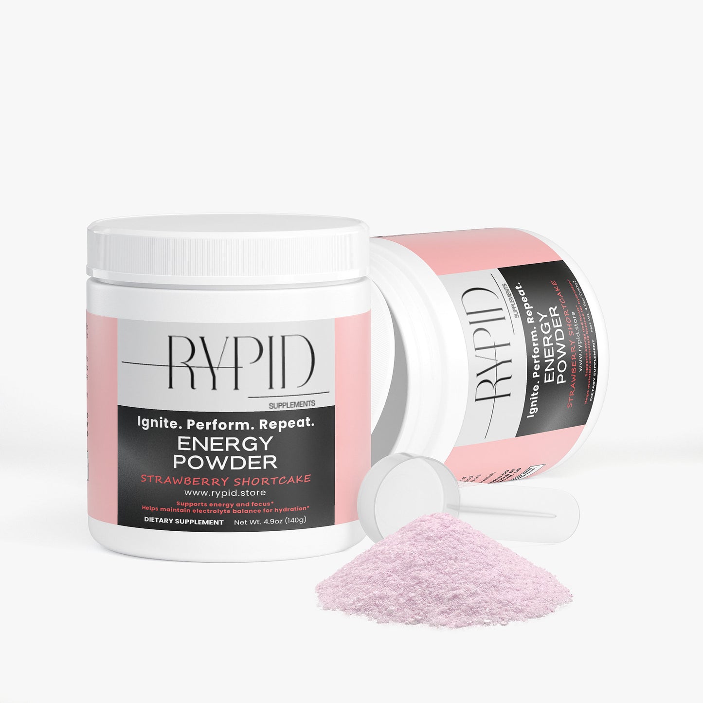 Energy Powder (Strawberry Shortcake)