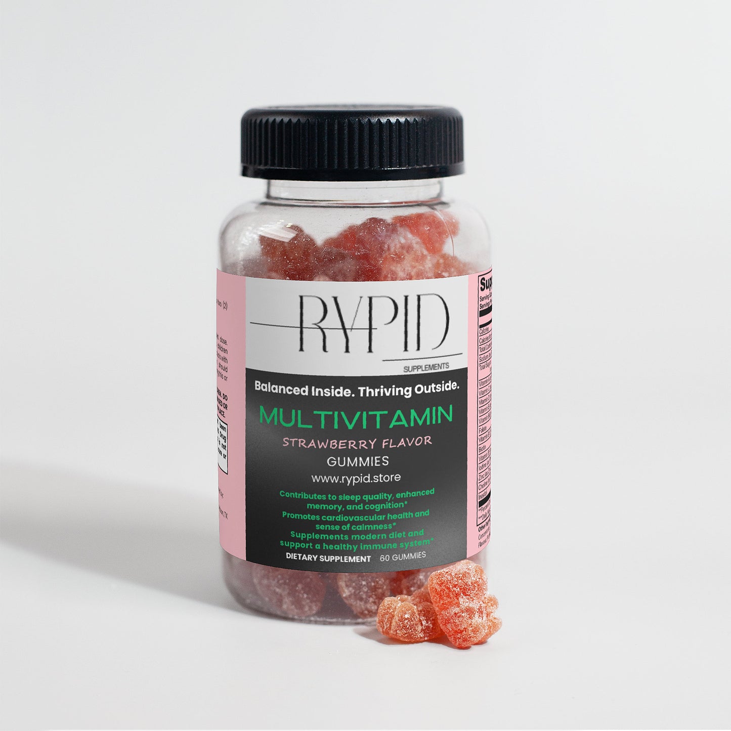 Multivitamin Bear (Strawberry Flavor) (Adult) Gummies