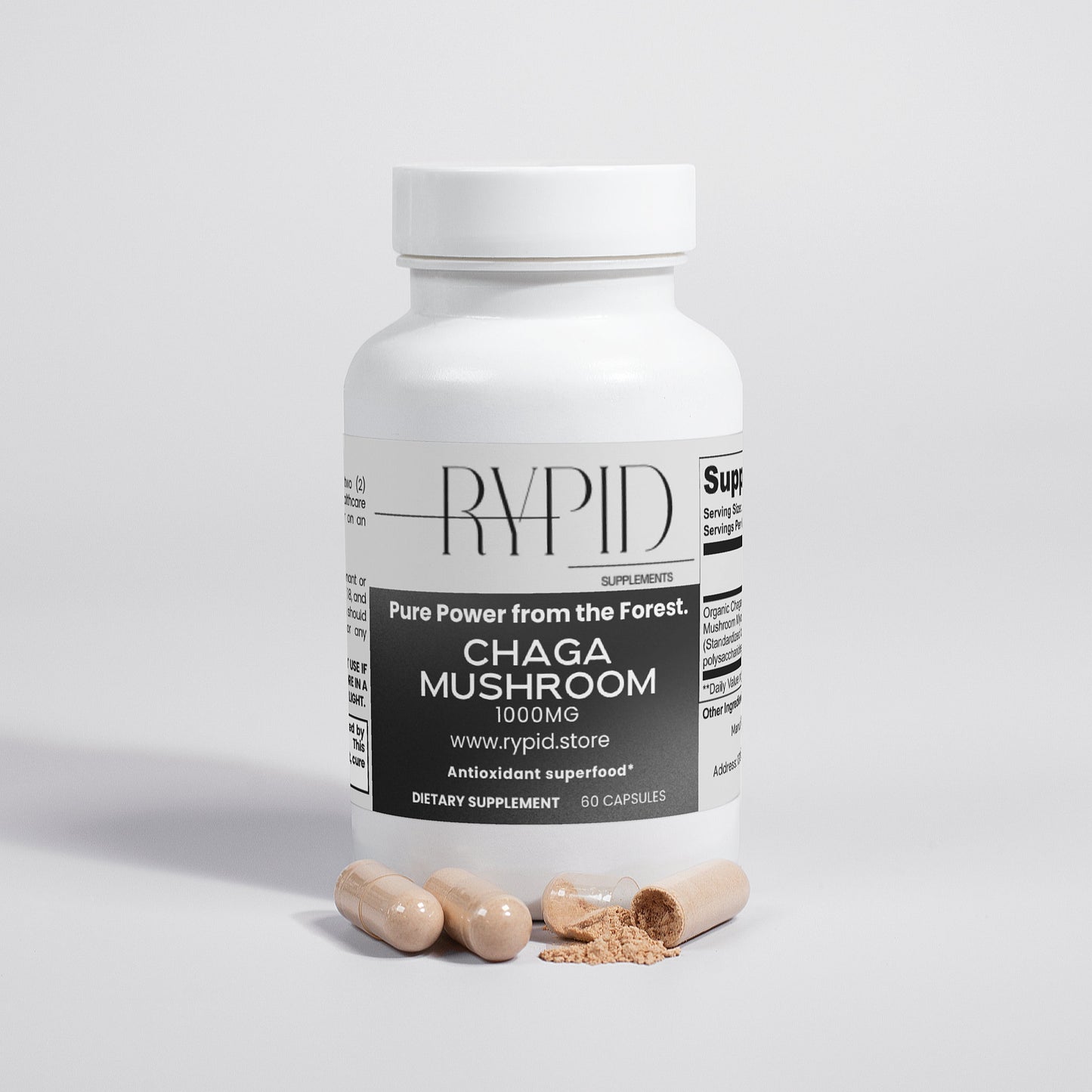 Chaga Mushroom Capsules