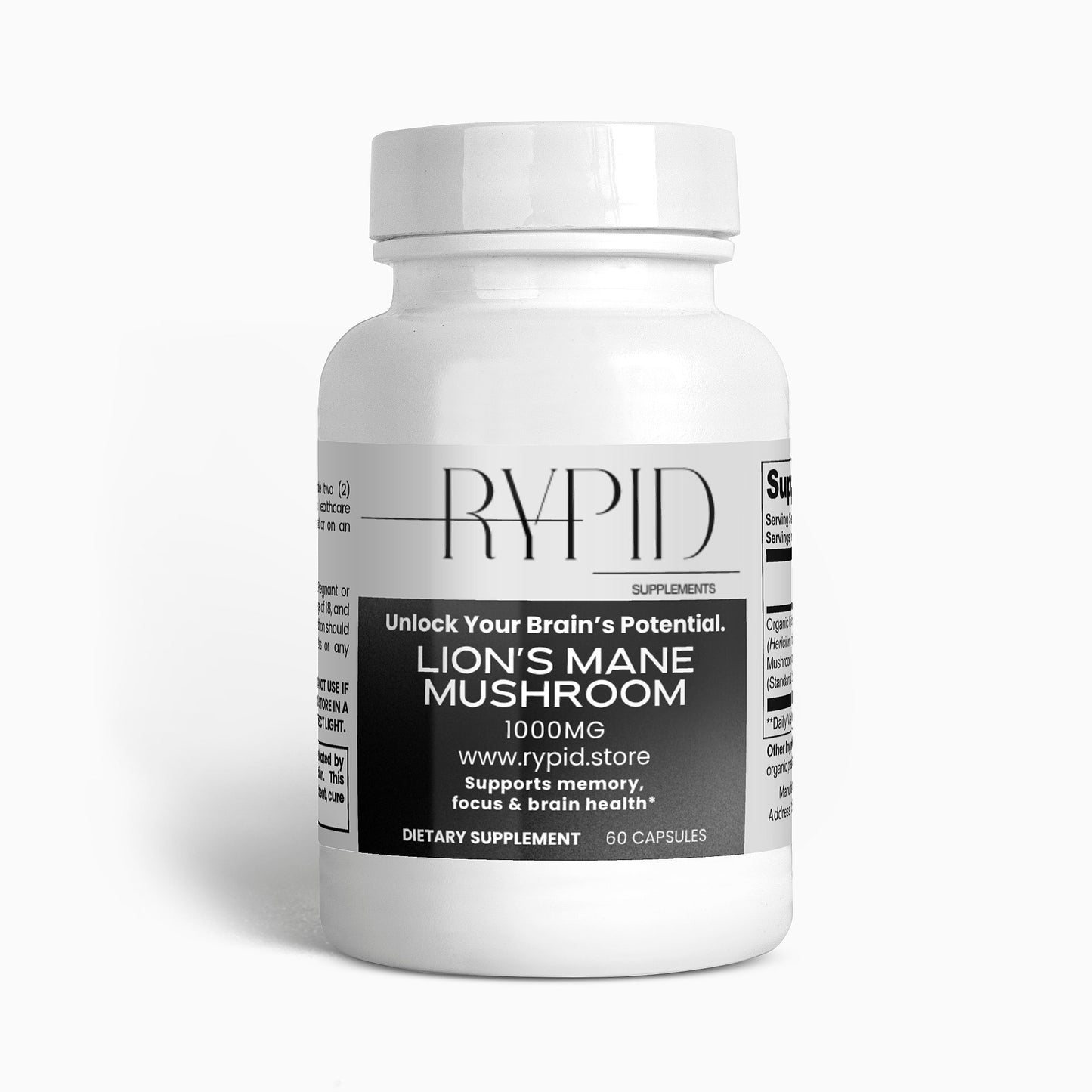 Lion's Mane Mushroom Capsules