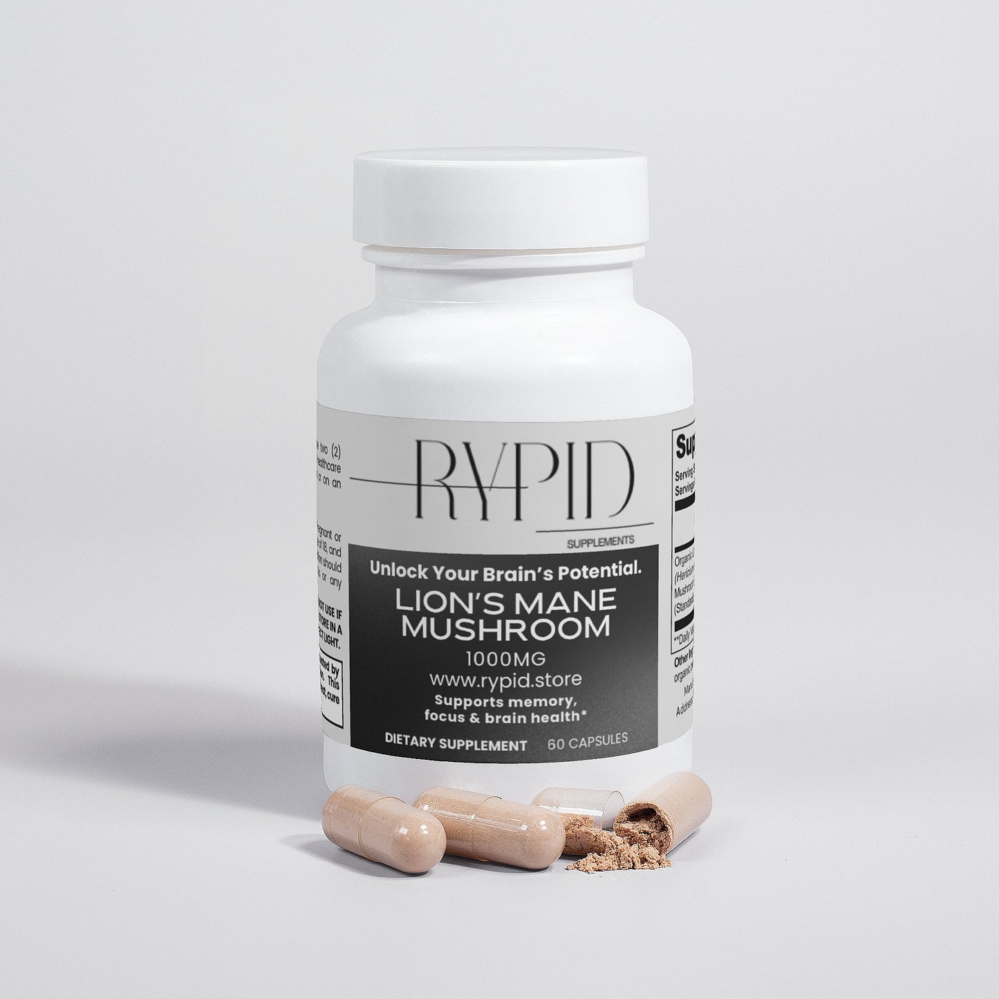 Lion's Mane Mushroom Capsules