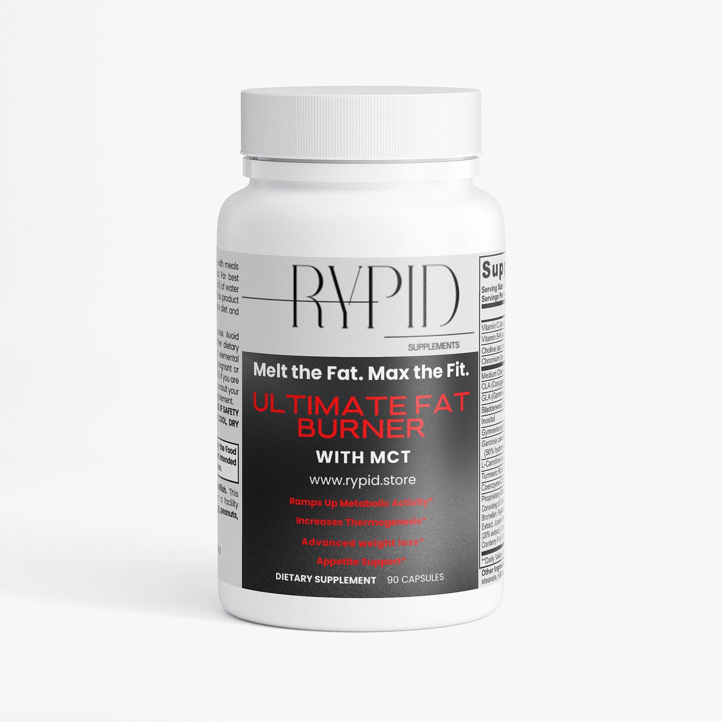 Fat Burner with MCT Capsules