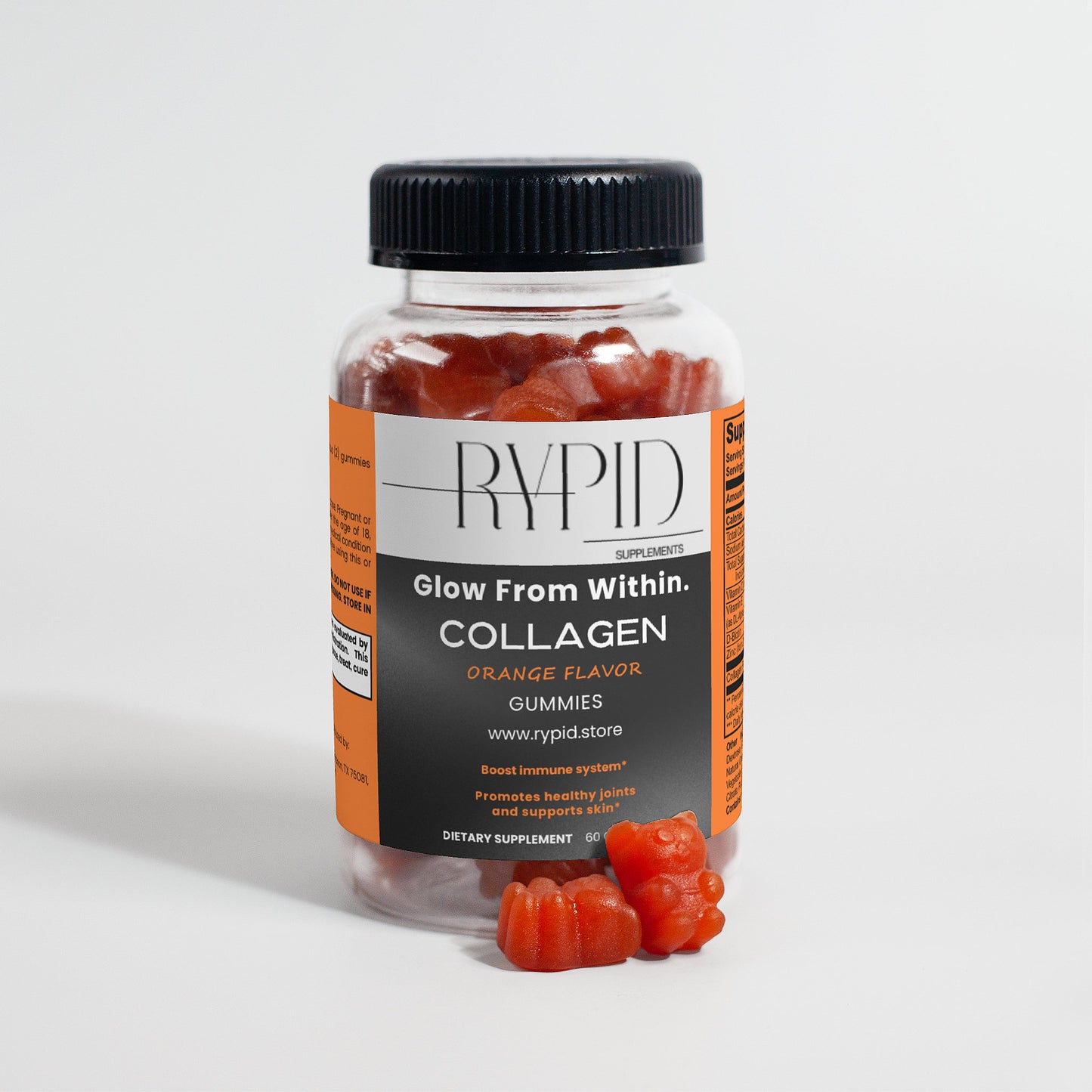 Collagen (Orange Flavor) Gummies