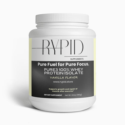 Pure3 100% Whey Protein Isolate (Vanilla)