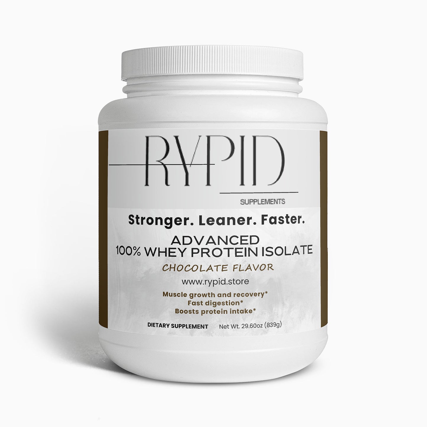 Advanced 100% Whey Protein Isolate (Chocolate)