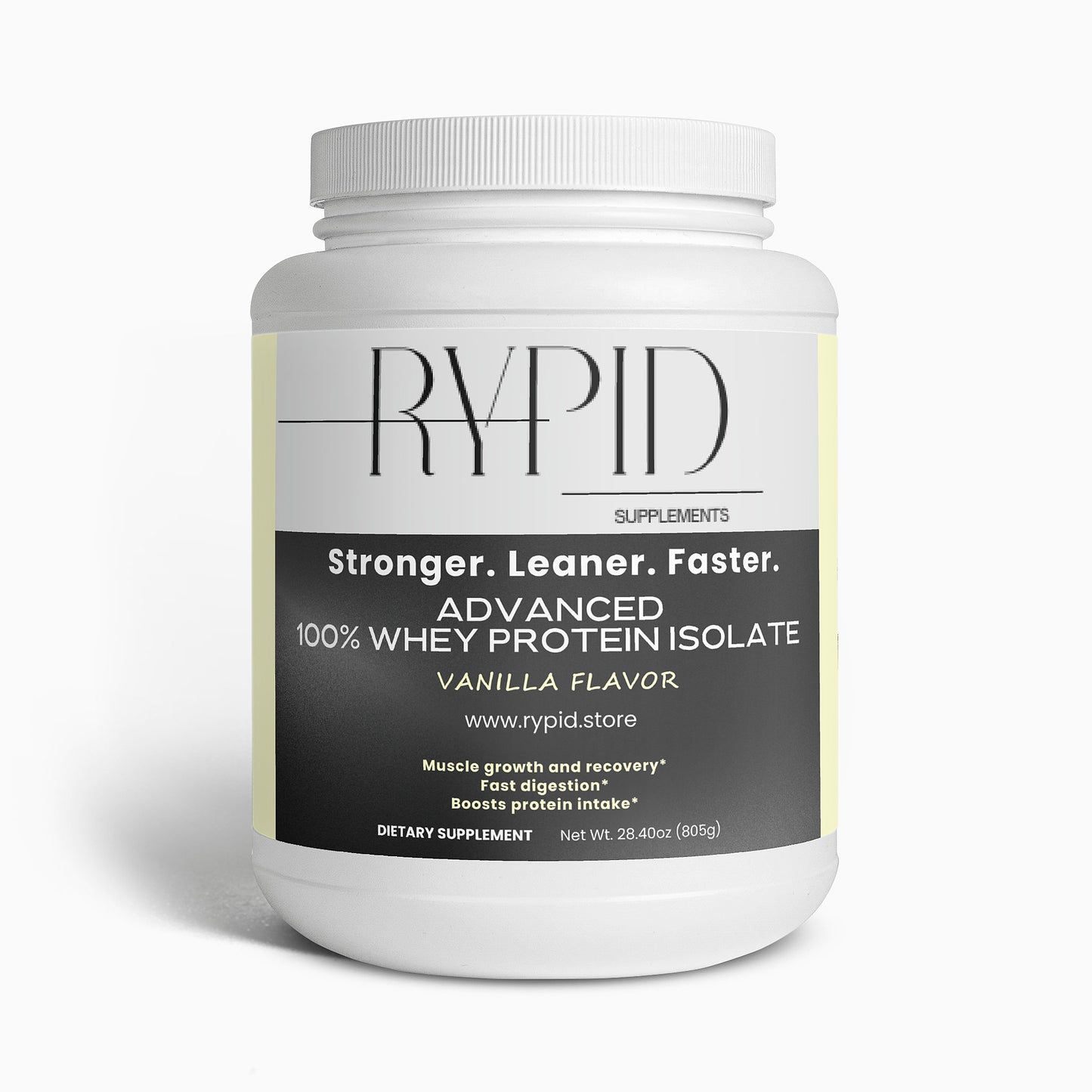 Advanced 100% Whey Protein Isolate (Vanilla)