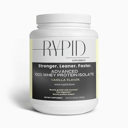 Advanced 100% Whey Protein Isolate (Vanilla)