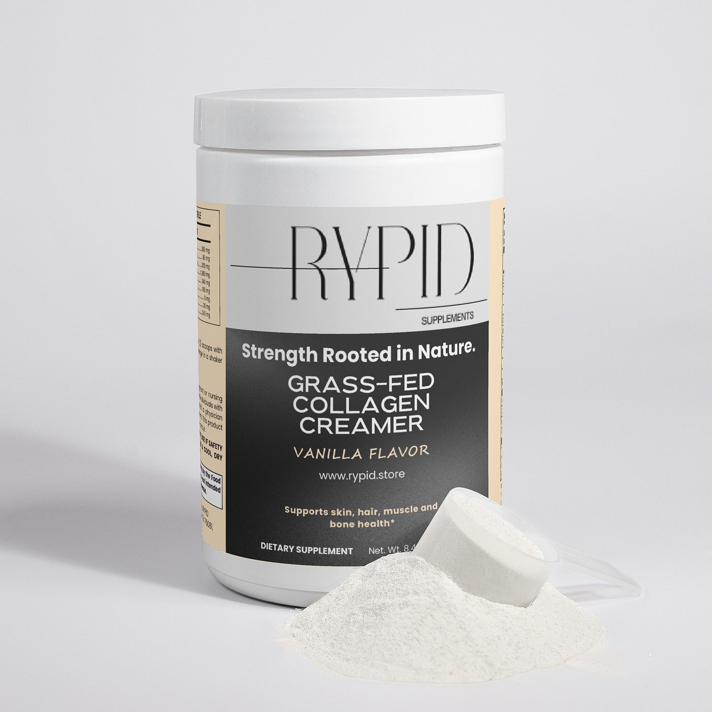 Grass-Fed Collagen Creamer (Vanilla)