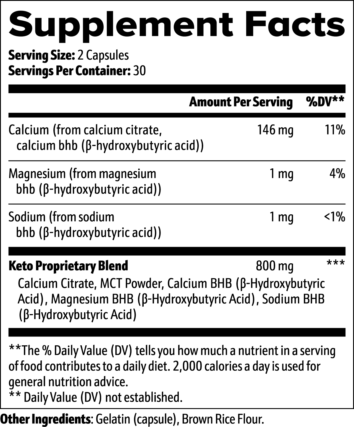 Keto BHB Capsules